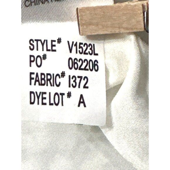 Adrienne Vittadini Small Woven Cotton Fringe Tweed Zip Jacket Blue White New Tag - Picture 14 of 16